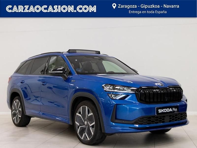 Usado Skoda Kodiaq SportLine 204 CV (150 kW) 2024 Azul SUV