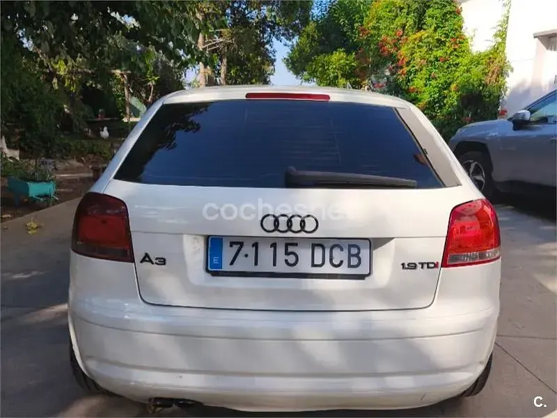 Usado Audi A3 Ambition 100 CV (73 kW) 2004 Blanco Utilitario