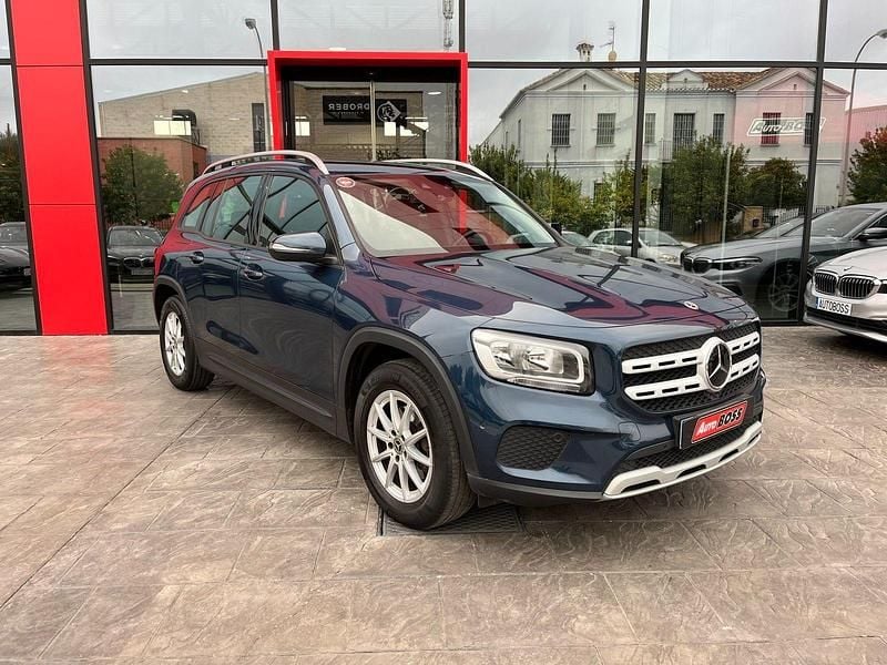Usado Mercedes GLB200 150 CV (110 kW) 2021 Azul SUV