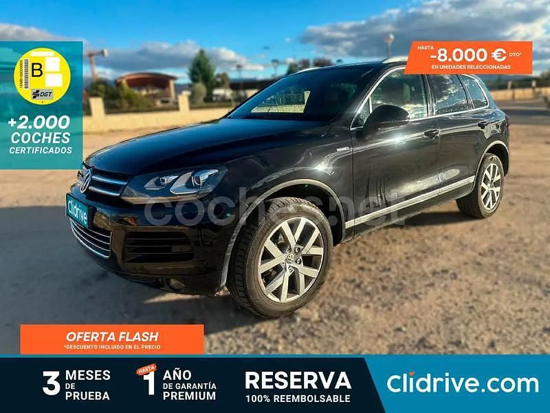 Negro Usado 2014 VW Touareg SUV | 20.990 € (Caro) - Imagen 1/3