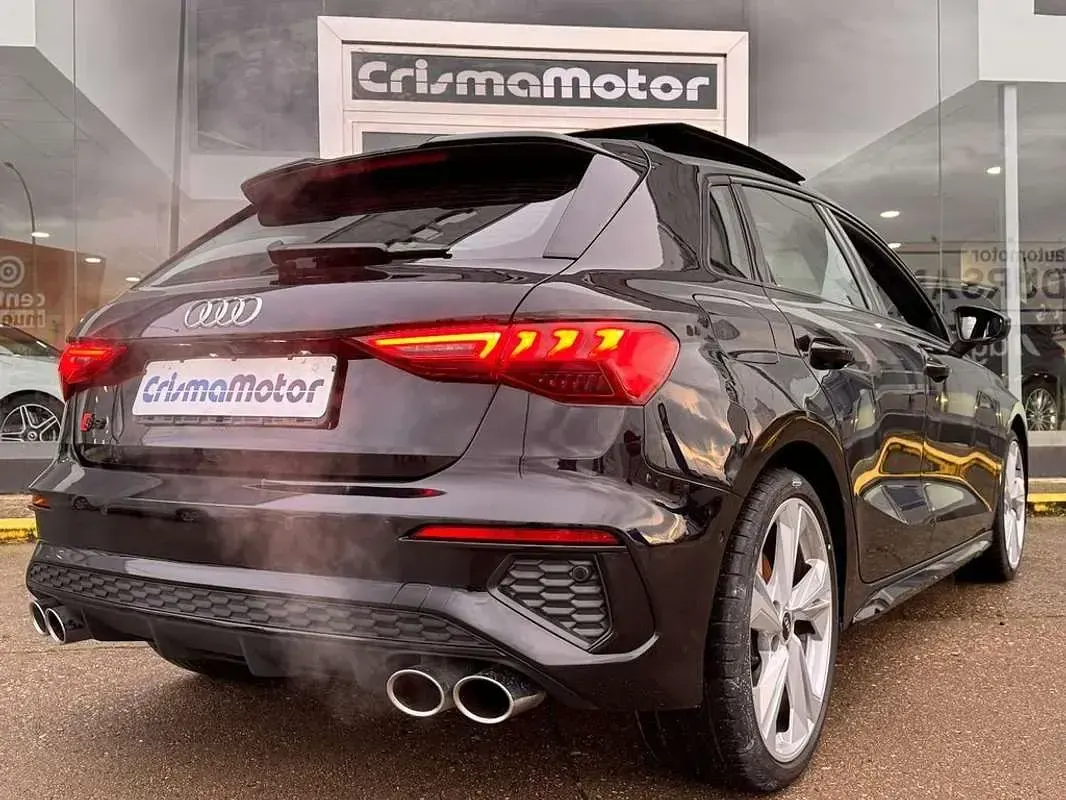 Usado Audi S3 Sportback Ambiente 310 CV (228 kW) 2021 Negro Utilitario