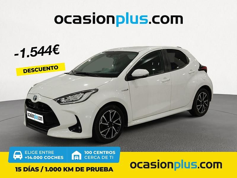 Blanco Usado 2021 Toyota Yaris Hybrid Business Edition Berlina | 16.990 € (Precio justo) - Imagen 1/4