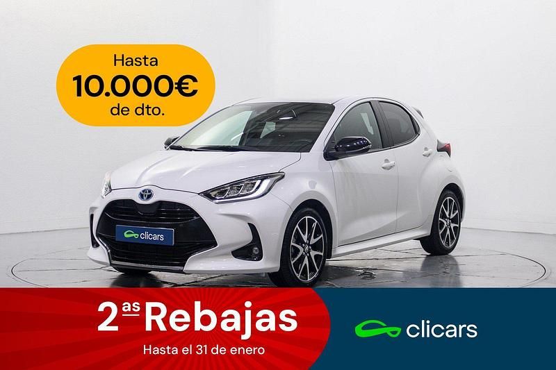Blanco Usado 2021 Toyota Yaris Hybrid Style | 19.290 € (Precio justo) - Imagen 1/4