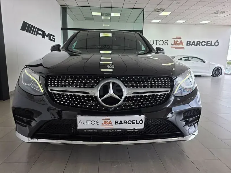 Usado Mercedes GLC250 204 CV (150 kW) 2017 Negro Coupe