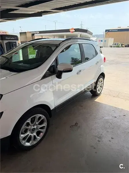 Usado Ford Ecosport Titanium 125 CV (91 kW) 2018 Blanco SUV