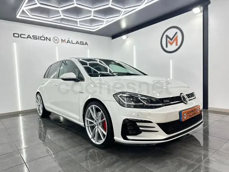 Usado VW Golf VII GTD 184 CV (135 kW) 2019 Blanco Berlina