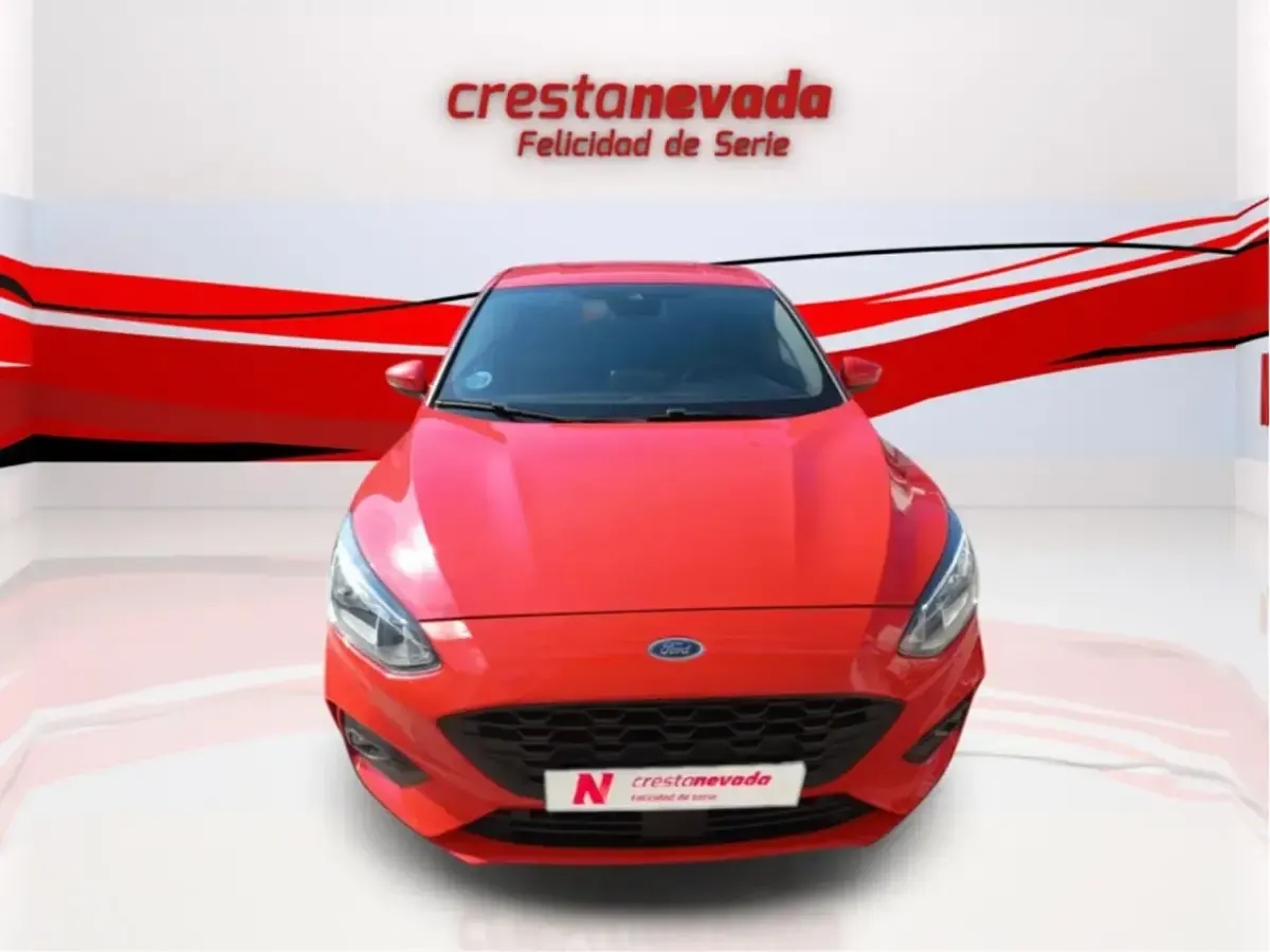 Usado Ford Focus ST-Line 125 CV (91 kW) 2021 Rojo