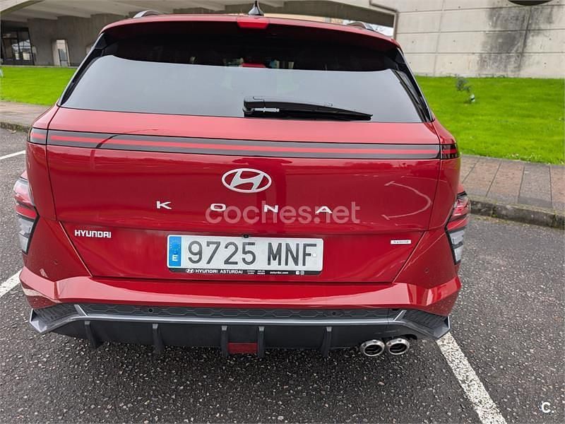 Usado Hyundai Kona N Line 141 CV (103 kW) 2024 Rojo SUV