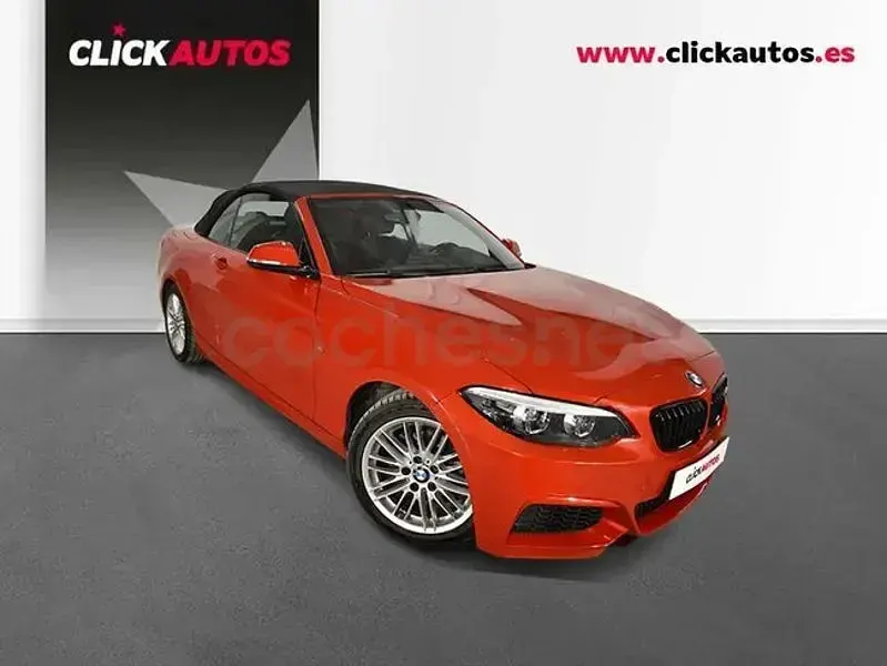 Usado BMW 218 Shadowline 136 HP (100 kW) 2019 Vermelho Cabrios