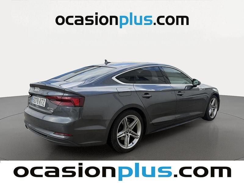 Usado Audi A5 Sport 190 CV (139 kW) 2019 Gris Coupe