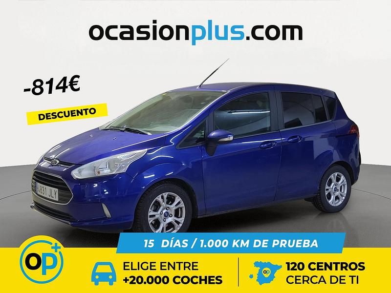 Azul Usado 2016 Ford B-MAX Trend Monovolumen | 10.990 € (Caro) - Imagen 1/4