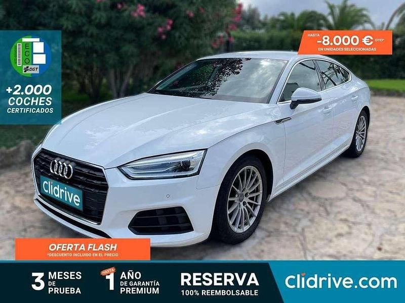 Blanco Usado 2019 Audi A5 Sportback Sport Utilitario | 23.190 € (Super precio) - Imagen 1/3