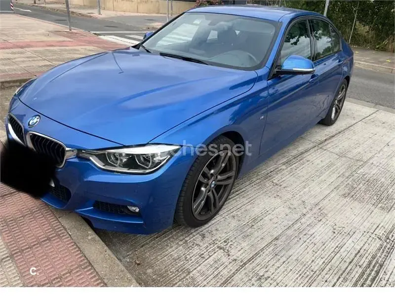 Usado BMW 320 184 CV (135 kW) 2016 Azul Berlina