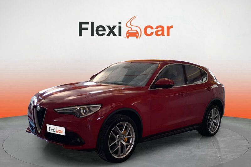 Usado Alfa Romeo Stelvio Executive 210 CV (154 kW) 2019 Granate SUV