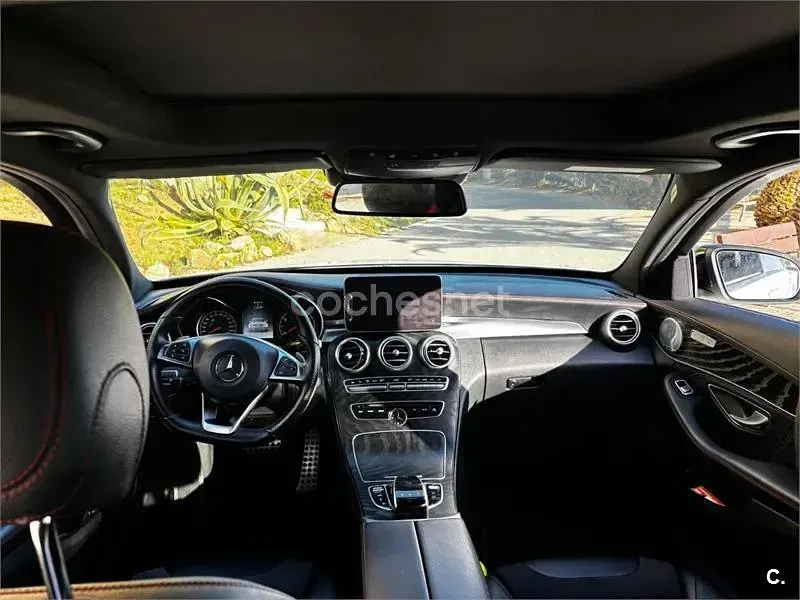 Usado Mercedes C43 AMG 367 CV (269 kW) 2018 Blanco Berlina