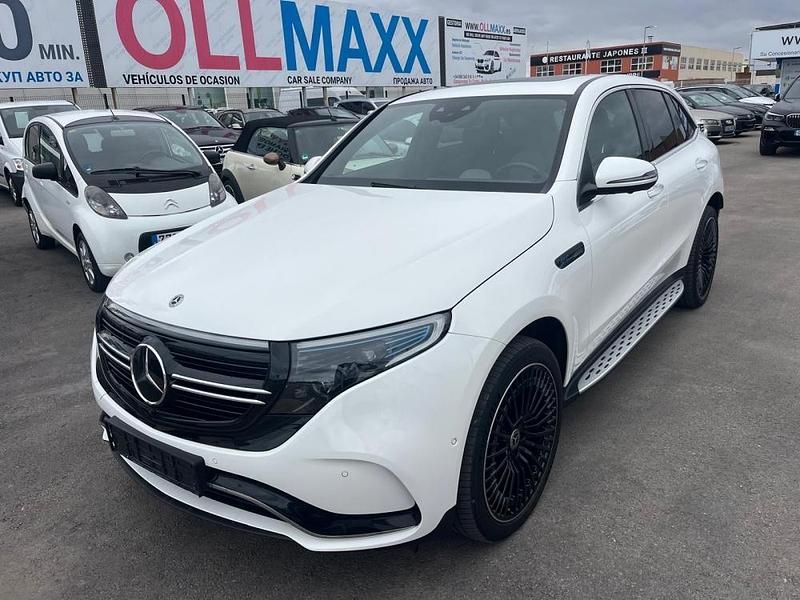 Usado Mercedes EQC400 AMG 300 kW (408 CV) 2022 Blanco metalico SUV