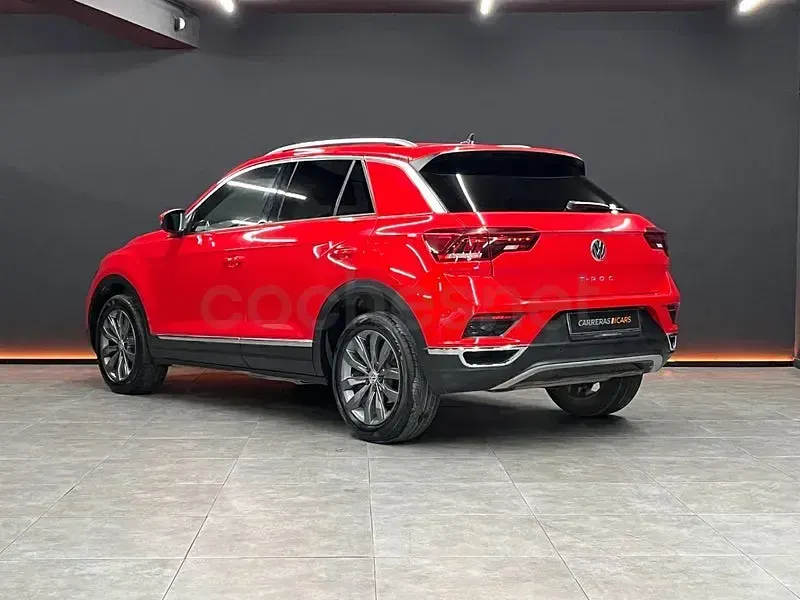 Usado VW T-Roc Sportline 150 CV (110 kW) 2019 Rojo SUV