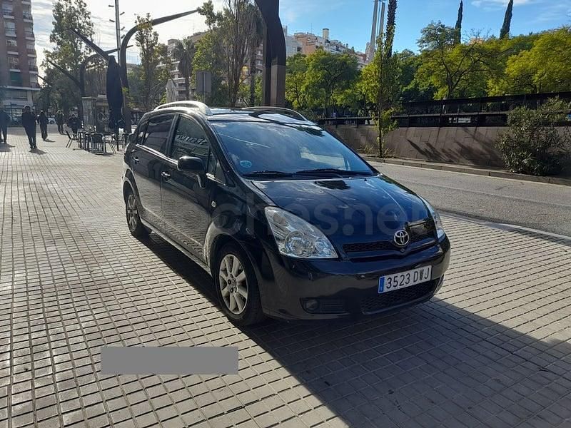 Usado Toyota Corolla Verso Sol 129 CV (94 kW) 2006 Negro Monovolumen