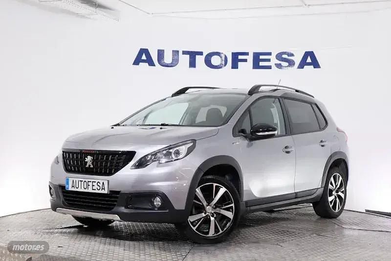 Plateado Usado 2017 Peugeot 2008 GT-line SUV | 11.250 € (Precio justo) - Imagen 1/4