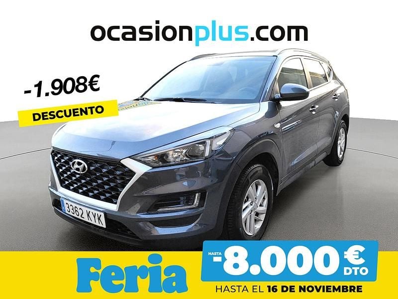 Gris Usado 2019 Hyundai Tucson SUV | 20.990 € (Precio justo) - Imagen 1/4