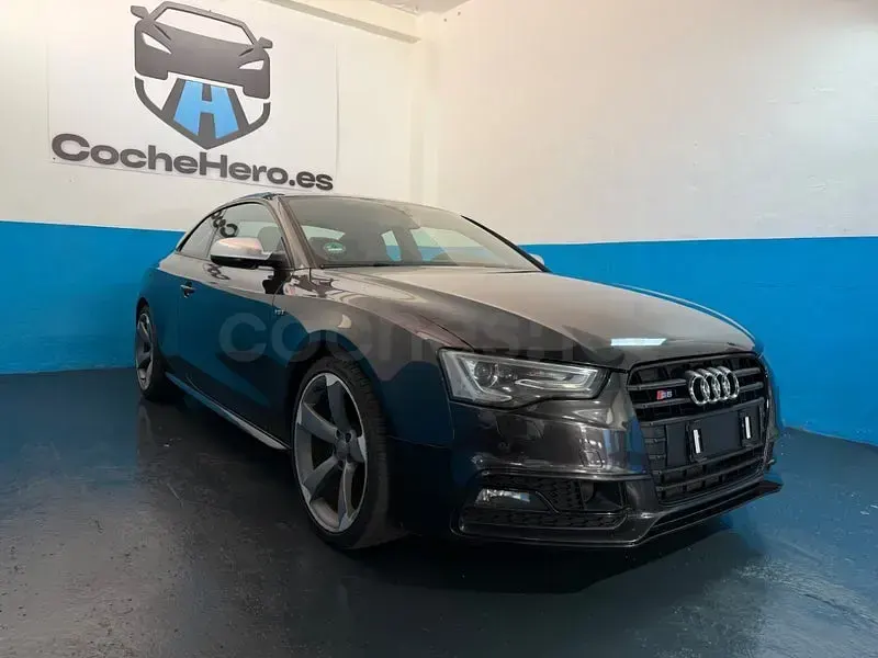 Usado Audi S5 333 CV (244 kW) 2013 Gris / plata Coupe