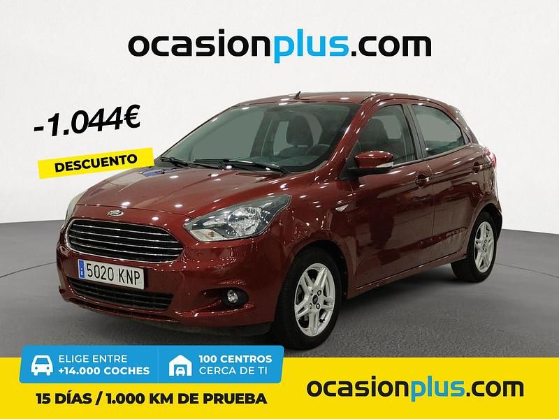 Rojo Usado 2018 Ford Ka Ultimate Utilitario | 10.690 € (Precio justo) - Imagen 1/4