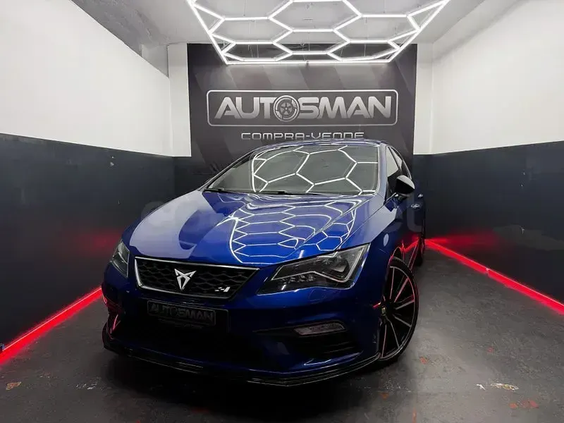Brugt Seat Leon CUPRA 300 HK (220 kW) 2018 Blå Hatchback