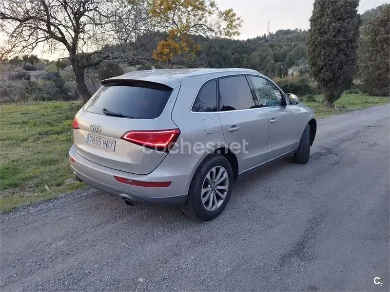 Usado Audi Q5 245 CV (180 kW) 2014 Gris / plata SUV