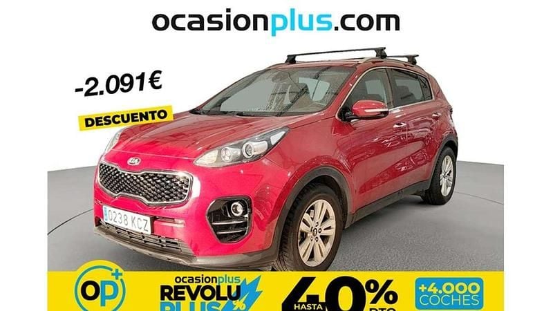 Usado Kia Sportage 141 CV (103 kW) 2017 Rojo SUV
