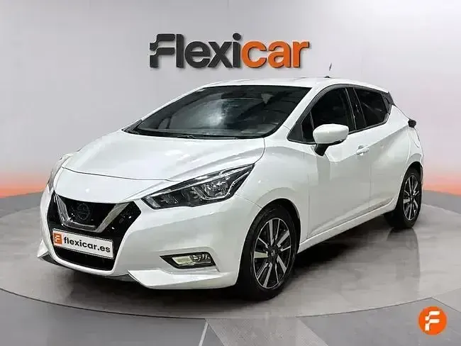 Usado Nissan Micra N-Connecta 90 CV (66 kW) 2019 Blanco Utilitario