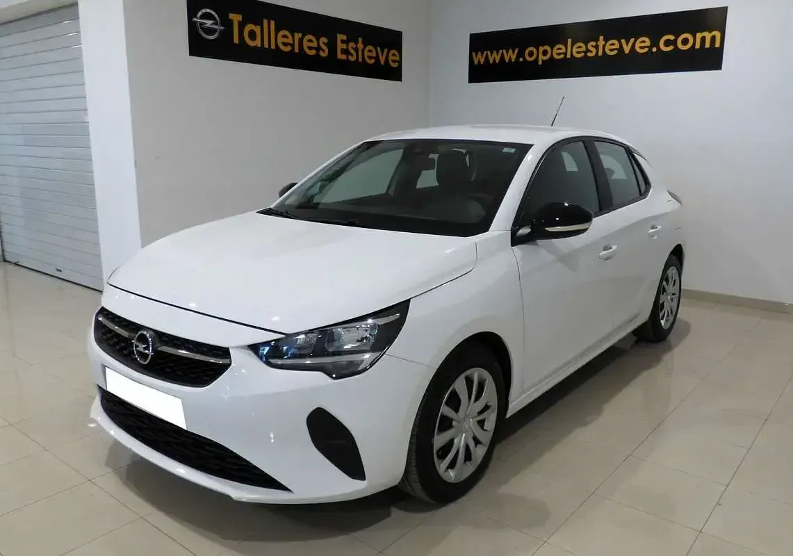 Usado Opel Corsa Elegance 101 CV (74 kW) 2022 Blanco Utilitario