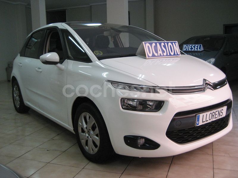 Usado Citroën C4 Picasso Attraction 115 CV (84 kW) 2014 Blanco Monovolumen