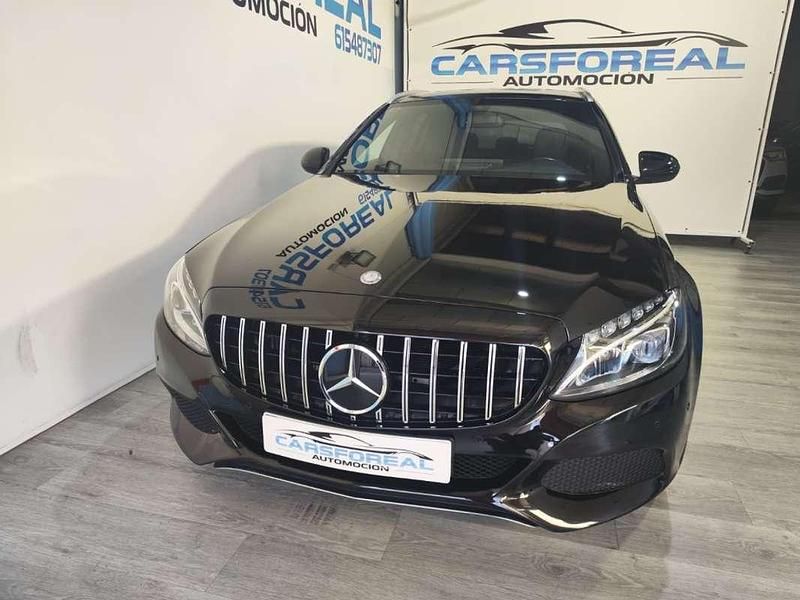 Usado Mercedes C300e 231 CV (169 kW) 2016 Negro Familiar