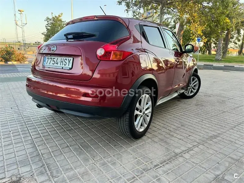 Usado Nissan Juke Acenta 117 CV (86 kW) 2013 Rojo SUV