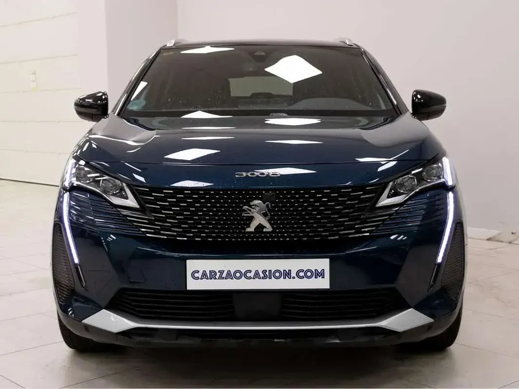 Usado Peugeot 3008 GT 131 CV (96 kW) 2021 Azul SUV