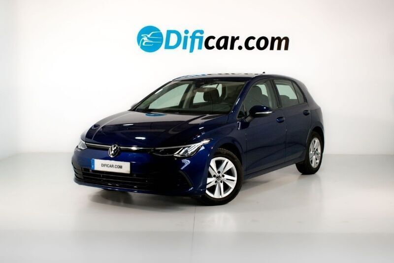 Azul Usado 2021 VW Golf VIII Life Utilitario | 21.990 € (Caro) - Imagen 1/4
