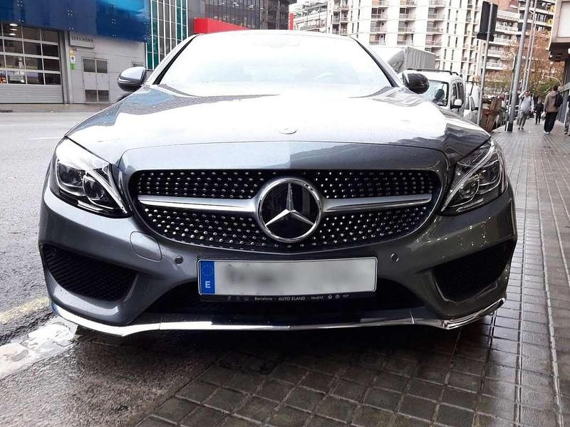 Usado Mercedes C300 AMG 245 CV (180 kW) 2016 Gris Berlina