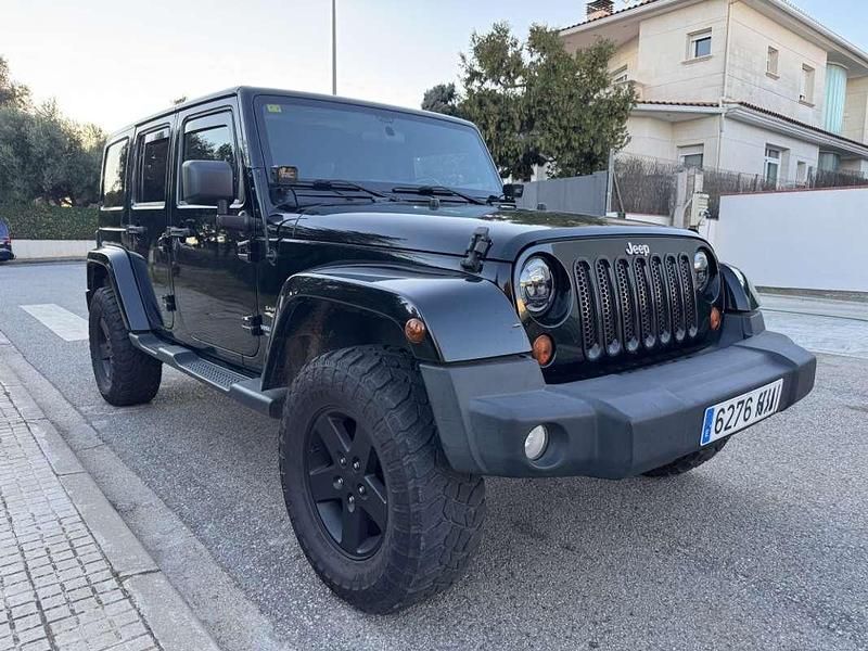 Negro Usado 2013 Jeep Wrangler Unlimited Sahara SUV | 26.950 € (Buen precio) - Imagen 1/4