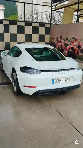 Usado Porsche 718 Cayman 300 CV (220 kW) 2019 Blanco Coupe