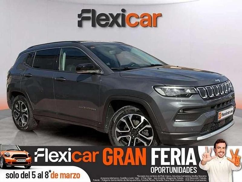 Usado Jeep Compass Limited 131 CV (96 kW) 2021 Gris SUV
