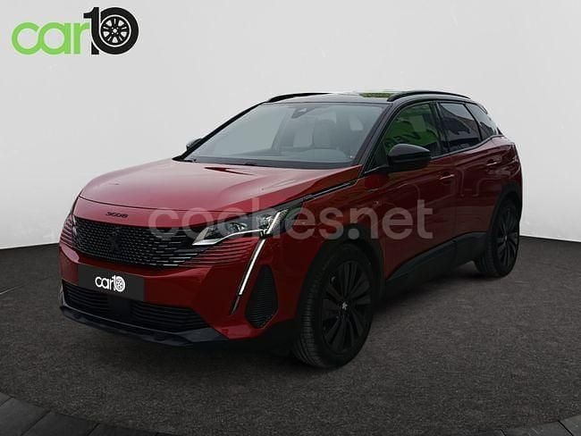 Rojo Usado 2021 Peugeot 3008 GT SUV | 20.990 € (Un poco caro) - Imagen 1/4