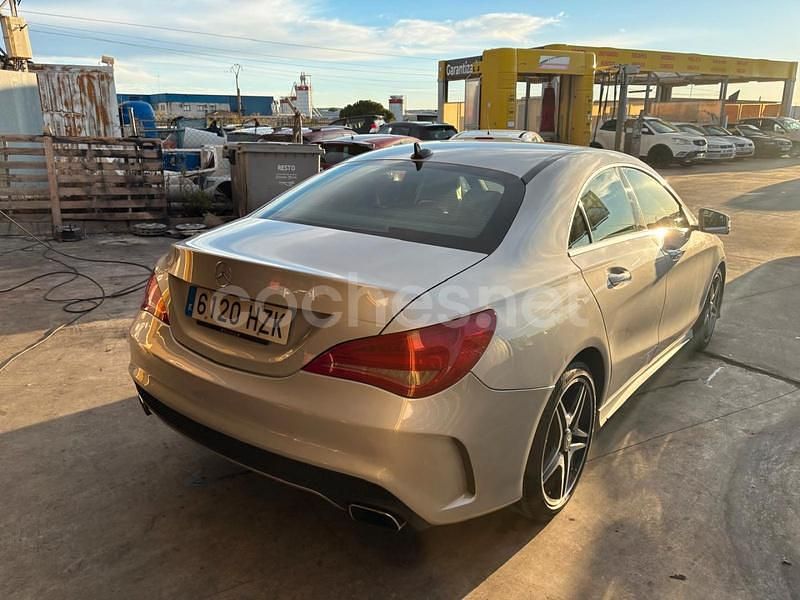 Usado Mercedes CLA200 AMG line 136 CV (100 kW) 2014 Gris / plata Berlina