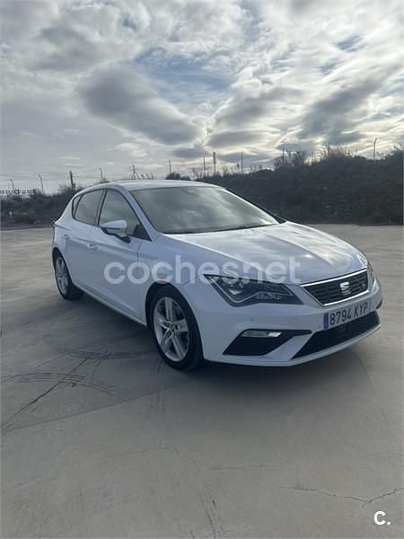 Usado Seat Leon FR 150 CV (110 kW) 2019 Blanco Berlina
