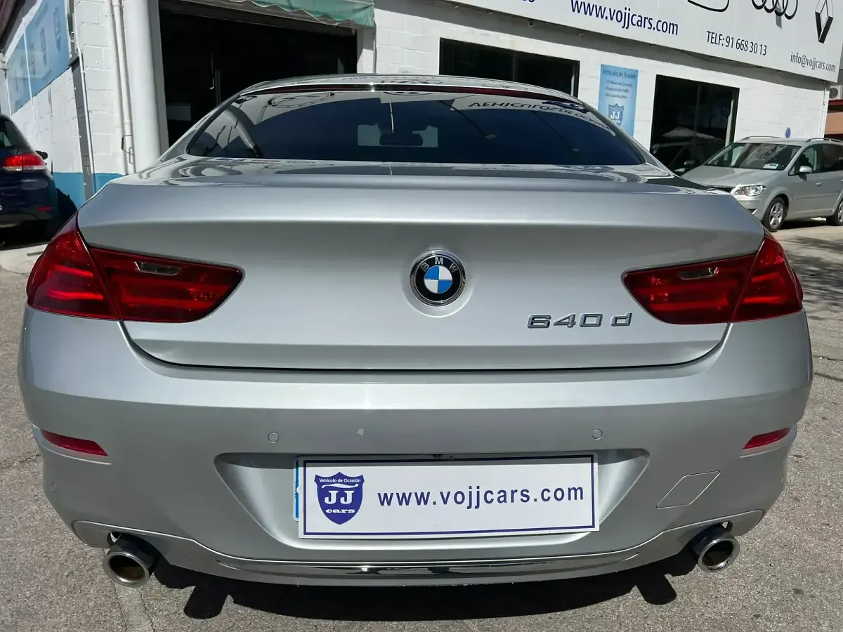 Usado BMW 640 Comfort Edition 313 CV (230 kW) 2015 Gris / plata Coupe