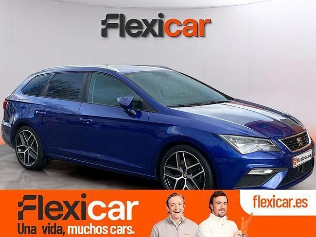 Usado Seat Leon FR 180 CV (132 kW) 2018 Azul