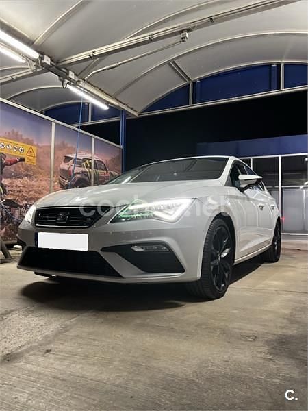 Usado Seat Leon FR 150 CV (110 kW) 2017 Blanco Berlina