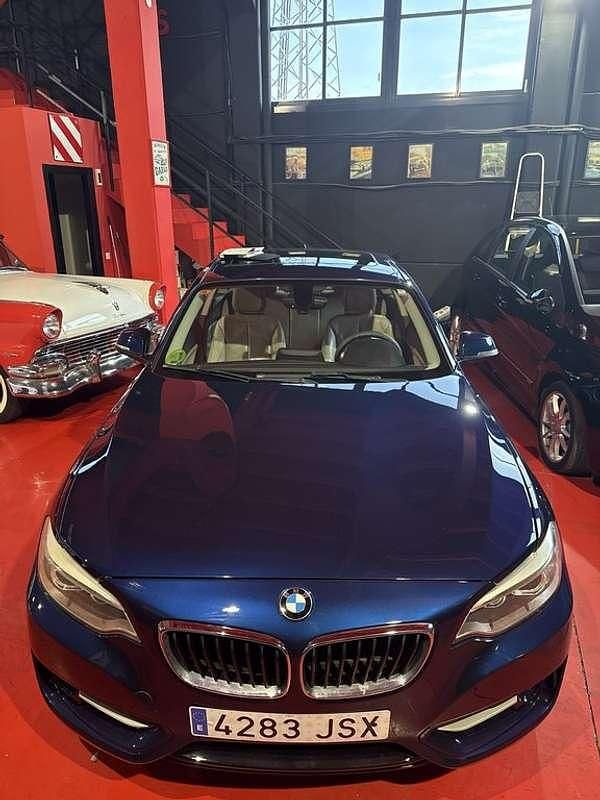 Usado BMW 218 150 CV (110 kW) 2016 Azul Coupe
