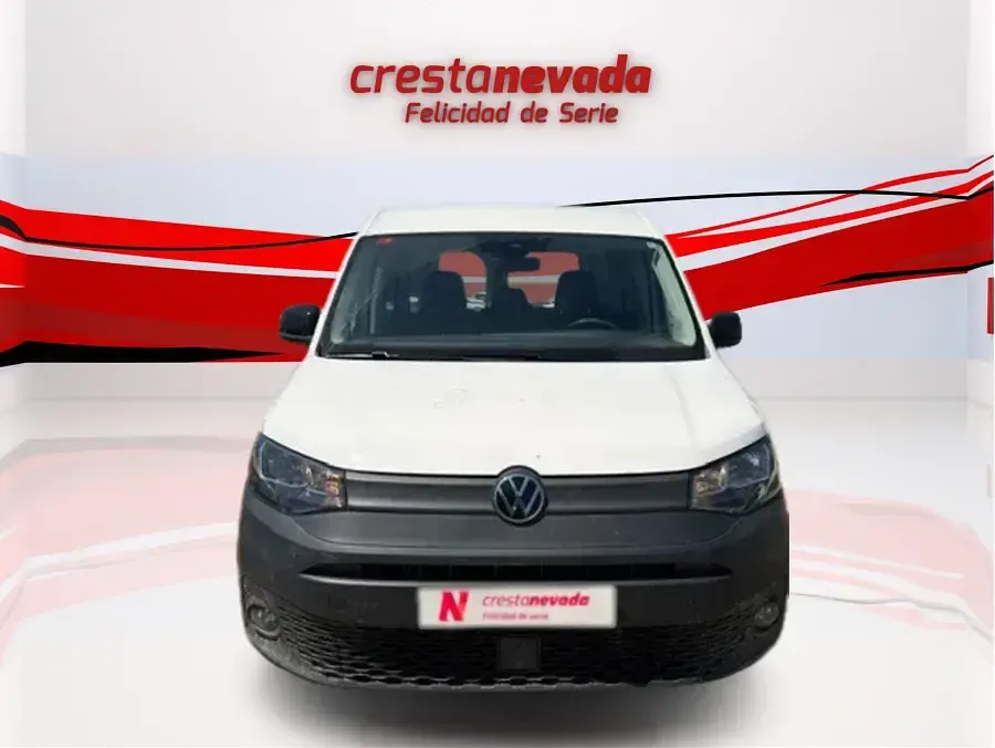 Usado VW Caddy 122 CV (89 kW) 2021 Blanco Monovolumen