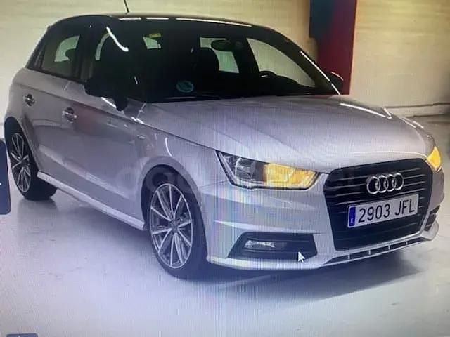 Usado Audi A1 S-Line 90 CV (66 kW) 2015 Gris Utilitario