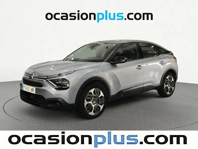 Gris plata Usado 2022 Citroën C4 Feel SUV | 13.537 € (Buen precio) - Imagen 1/4
